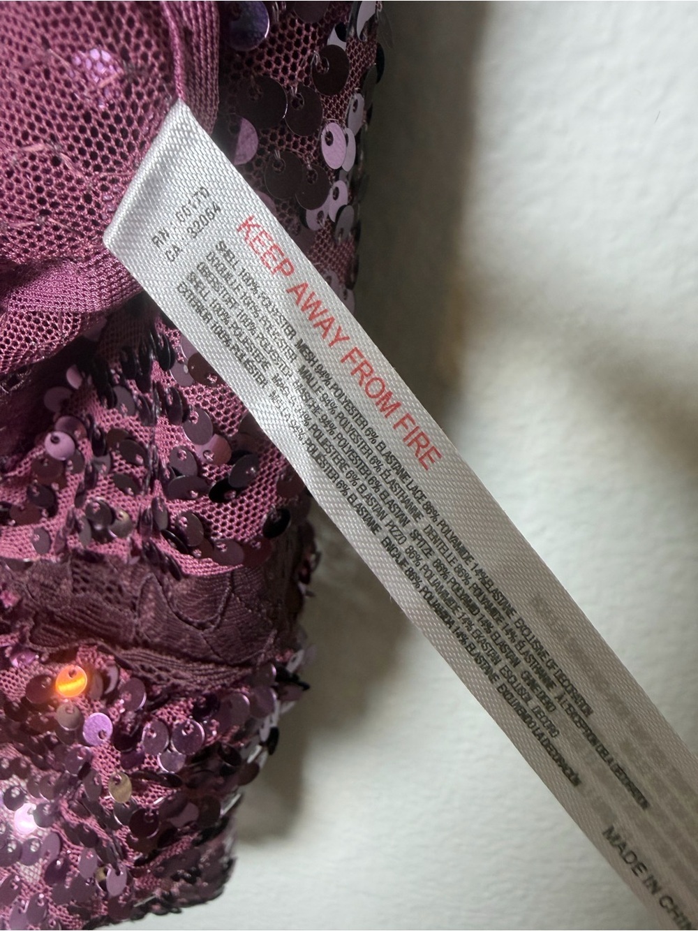 Free People Sequin Lace Cami Tank Top - Right Rhythm Cami - Picture 6 of 8